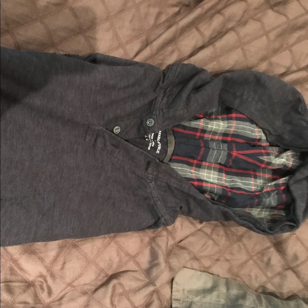 Light Banana Republic hoodie. Navy blue size XL